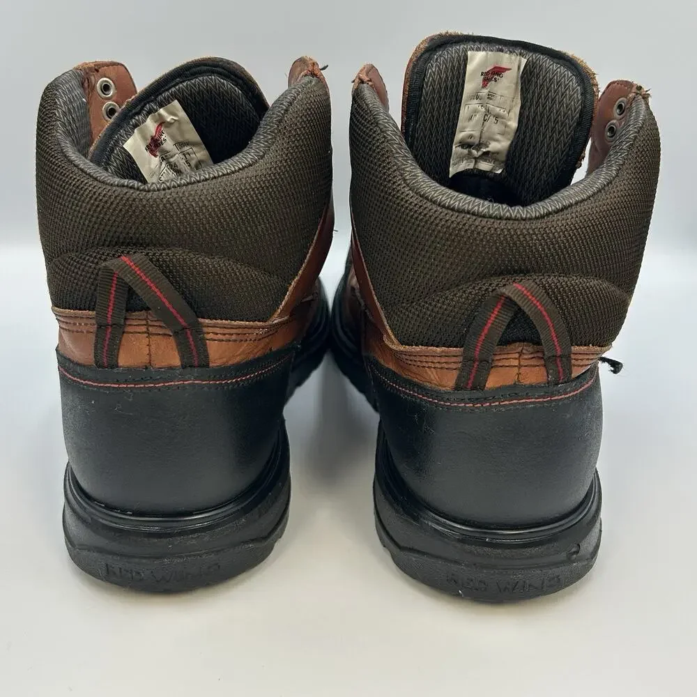 Red Wing Boots Men's Size 10 E2 Steel Toe Work ASTM F2413-11 2403 Missing Laces
